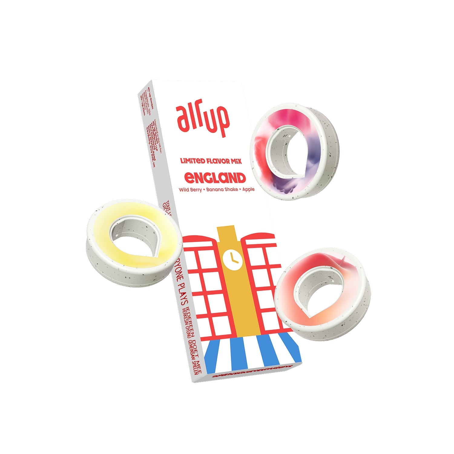 Everyone Plays - England Probierpaket mit 3 Pods