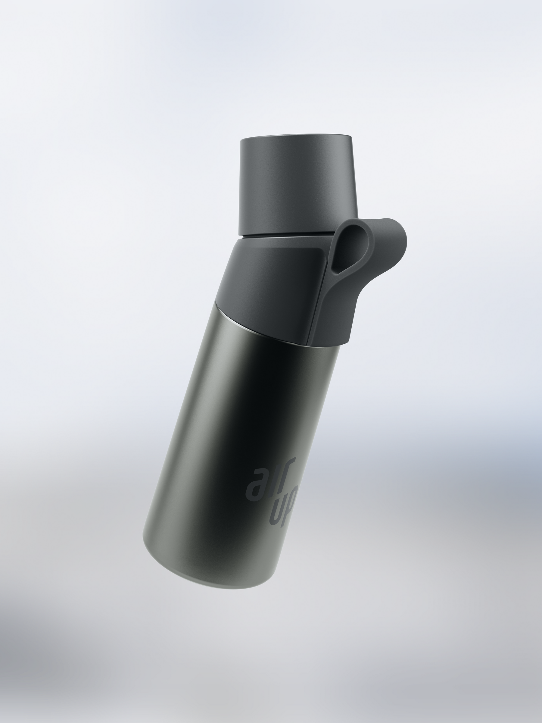 air up® Twist Pro Steel Flasche 480 ml Dusky Obsidian