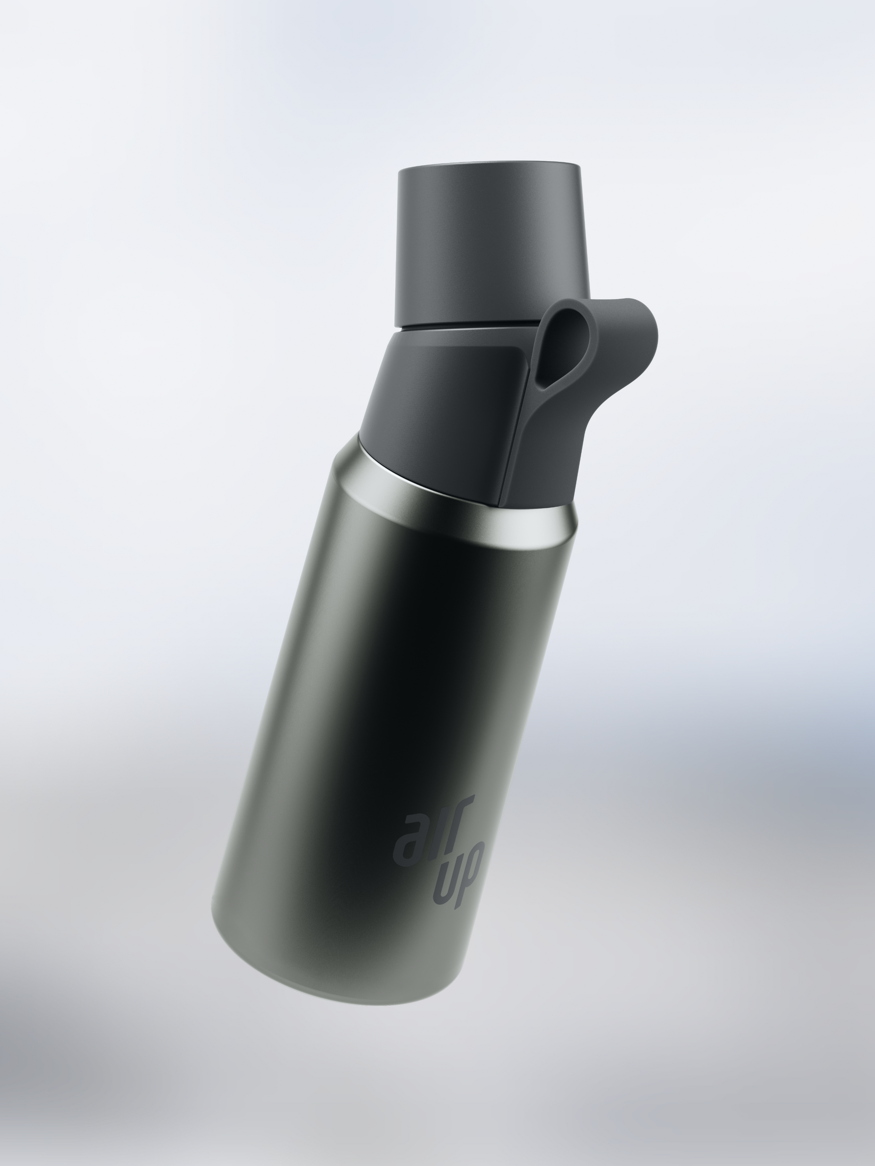 air up® Twist Pro Steel Flasche 850 ml Dusky Obsidian