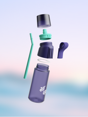 air up® Twist Pro Bottle 600 ml Purple Strike
