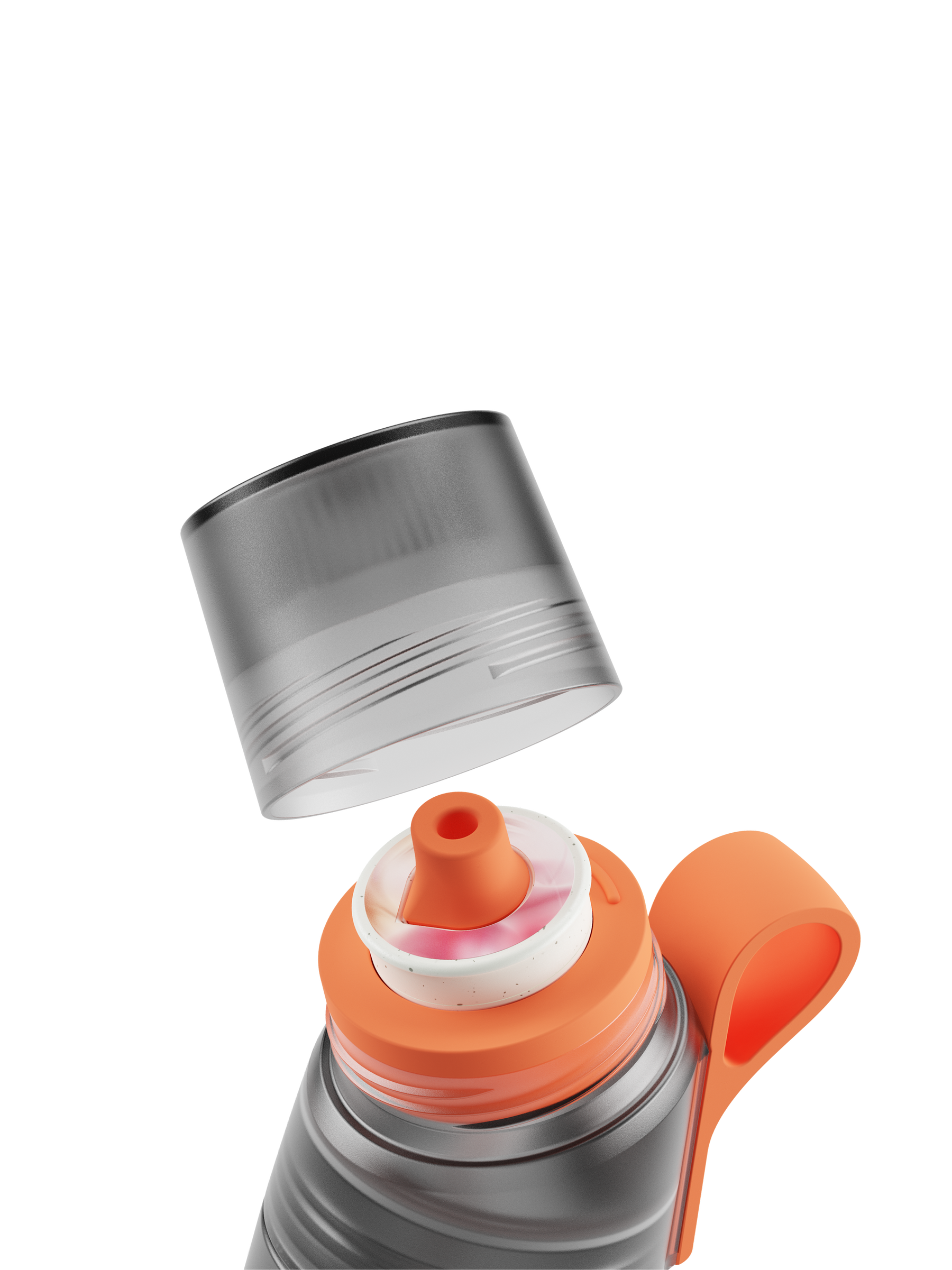 air up® Twist Pro Steel Flasche 850 ml Dusky Obsidian