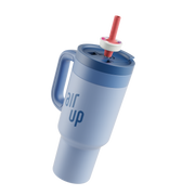 air up® Tumbler with Handle 1200 ml Dusky Blue
