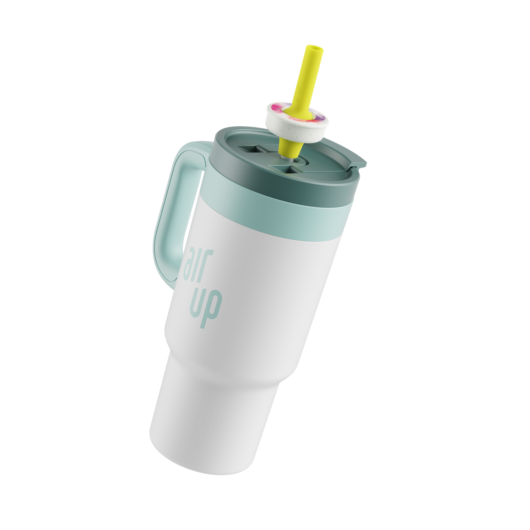 air up® Tumbler with Handle 890 ml White Spearmint