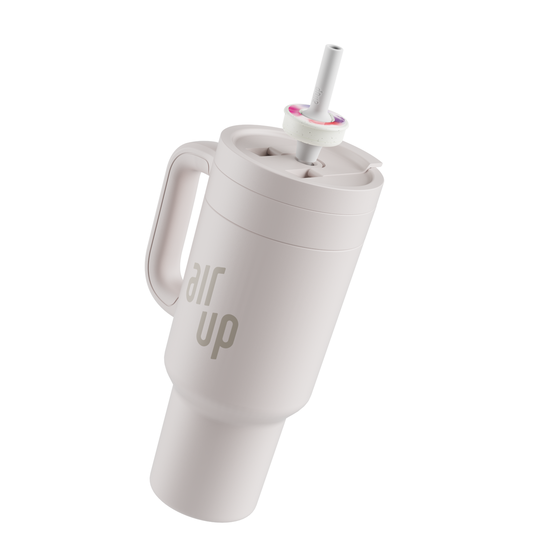 air up® Tumbler with Handle 1200 ml Creamy White