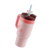 air up® Tumbler with Handle 890 ml Coral Pink