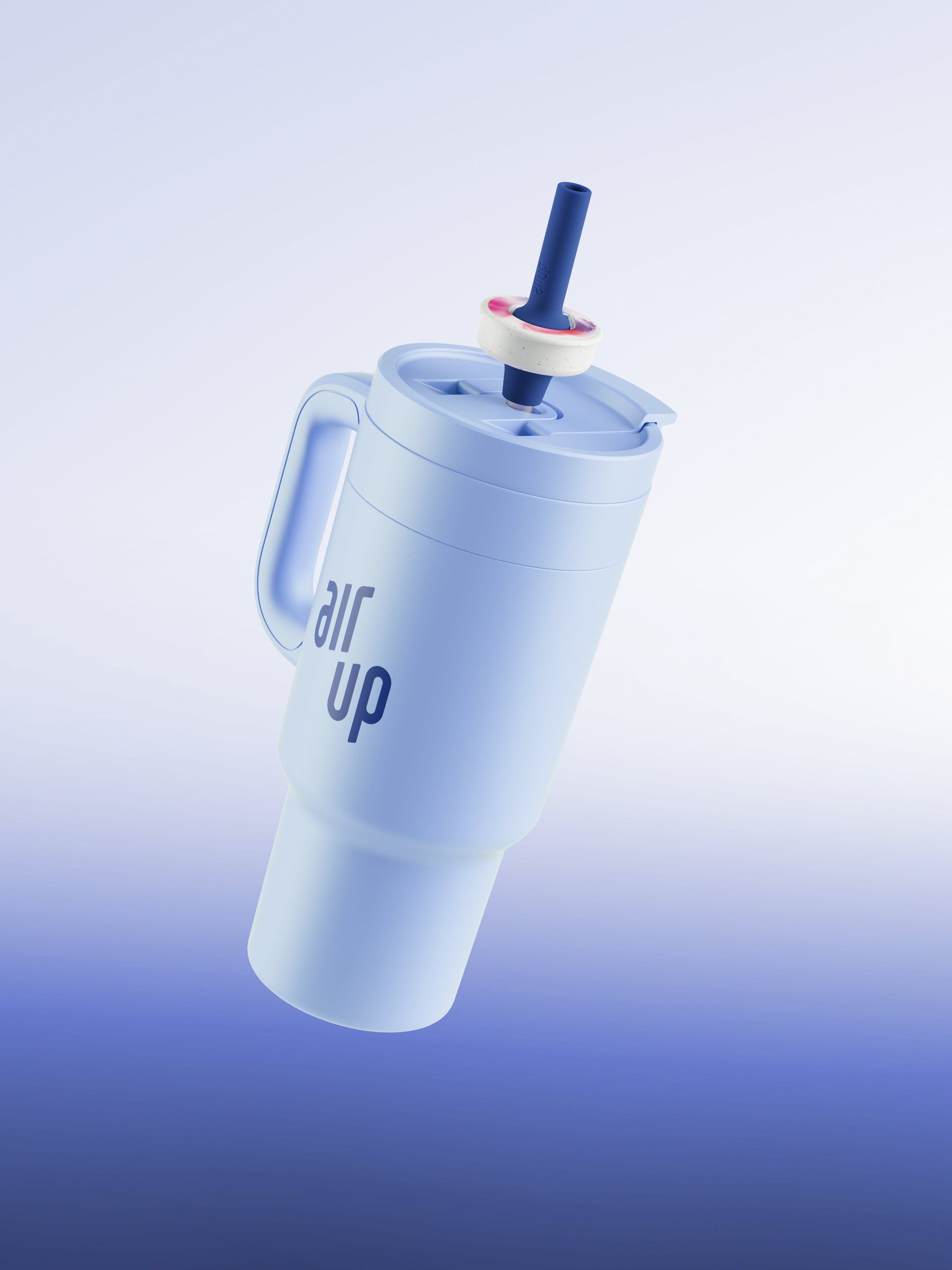 air up® Tumbler mit Griff 890 ml Blue Cornflower