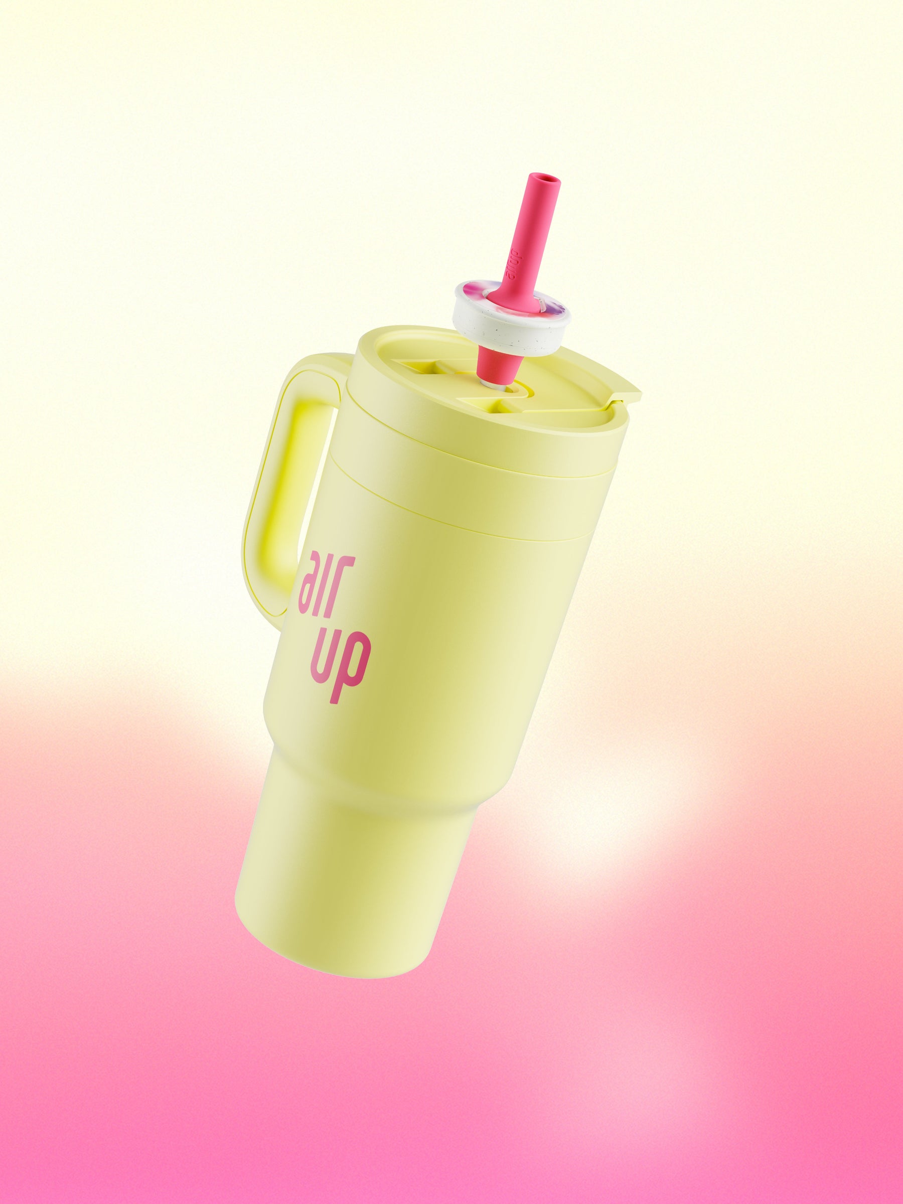 air up® Tumbler mit Griff 890 ml Buttercup Pink