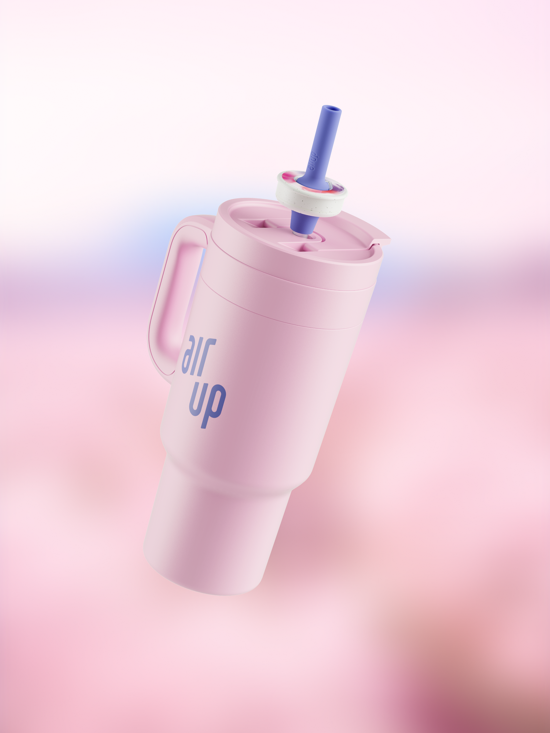 air up® Tumbler mit Griff 890 ml Pink Indigo