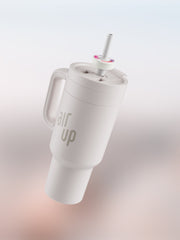 air up® Tumbler with Handle 1200 ml Creamy White