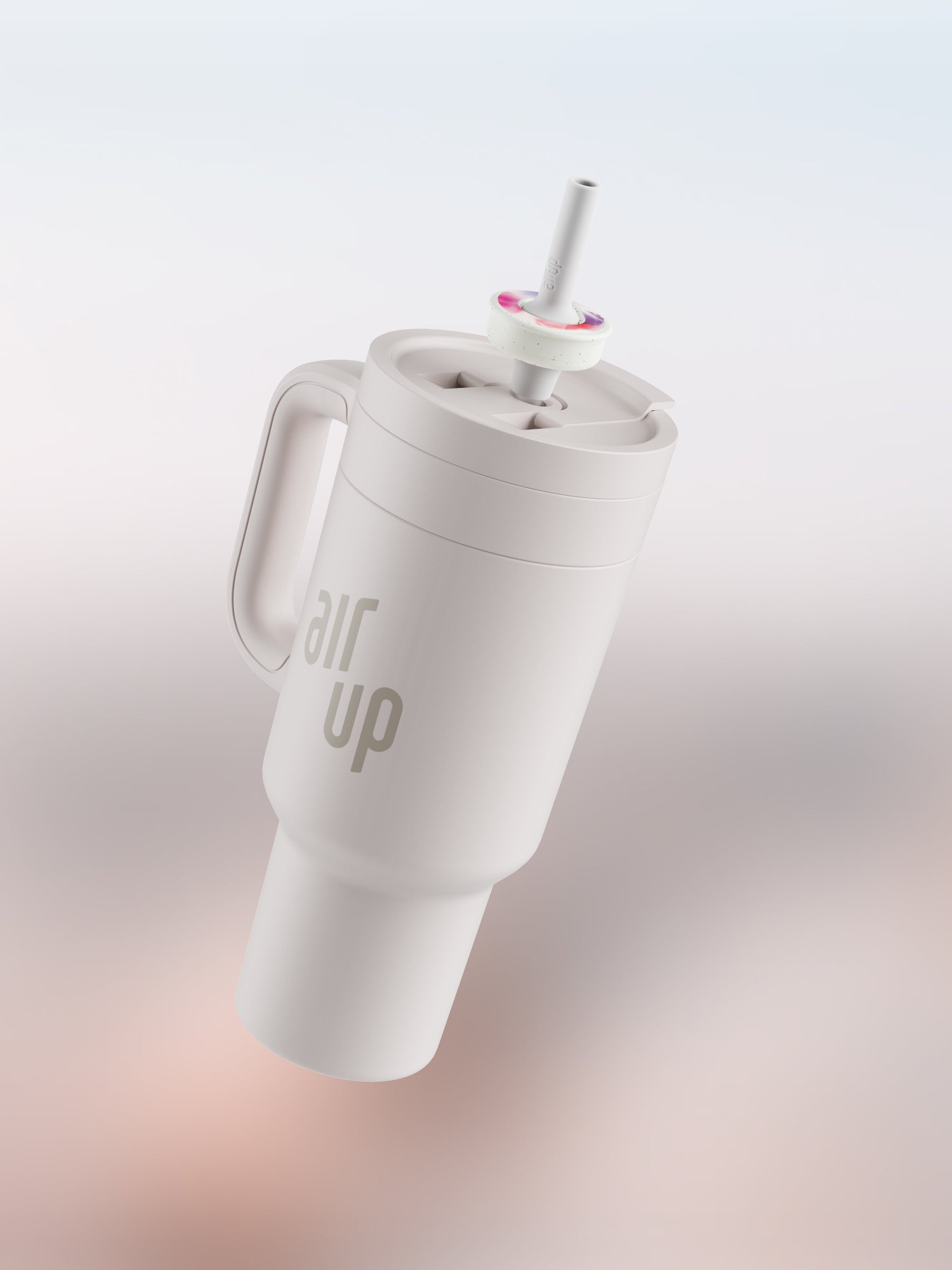 air up® Tumbler with Handle 1200 ml Creamy White