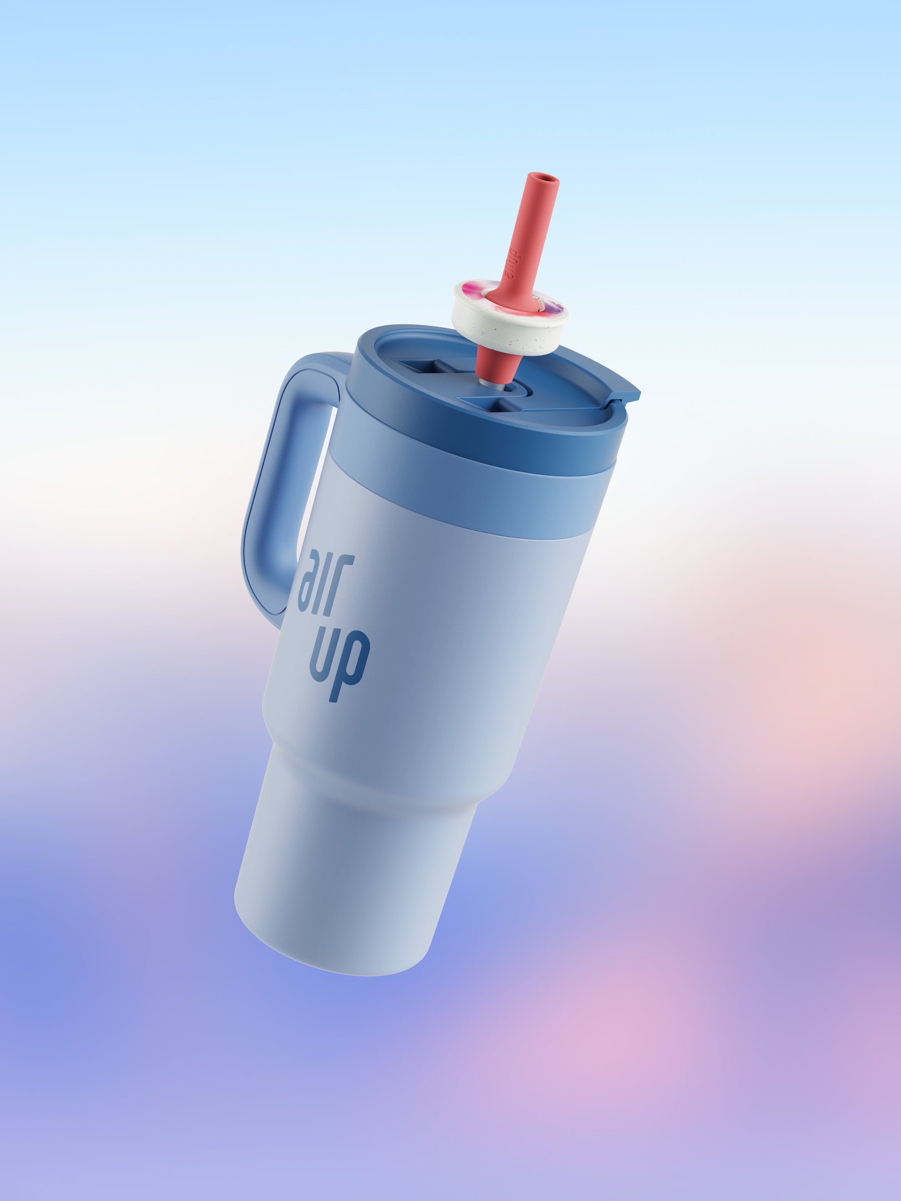 air up® Tumbler with Handle 890 ml Dusky Blue