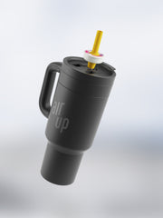 air up® Tumbler with Handle 1200 ml Pitch Black