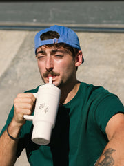 air up® Tumbler with Handle 1200 ml Creamy White