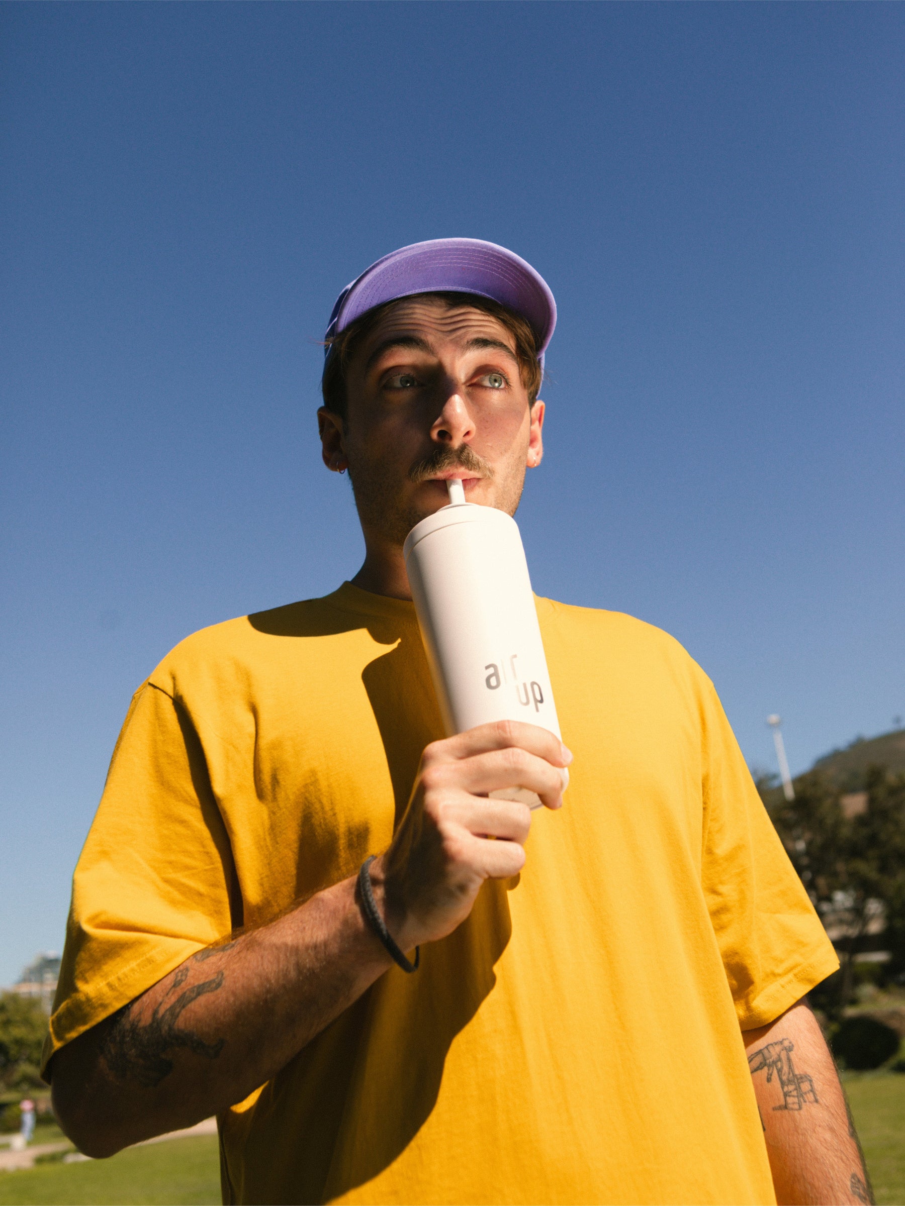 air up® Tumbler Steel 700 ml Creamy White