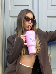air up® Tumbler mit Griff 890 ml Pink Indigo