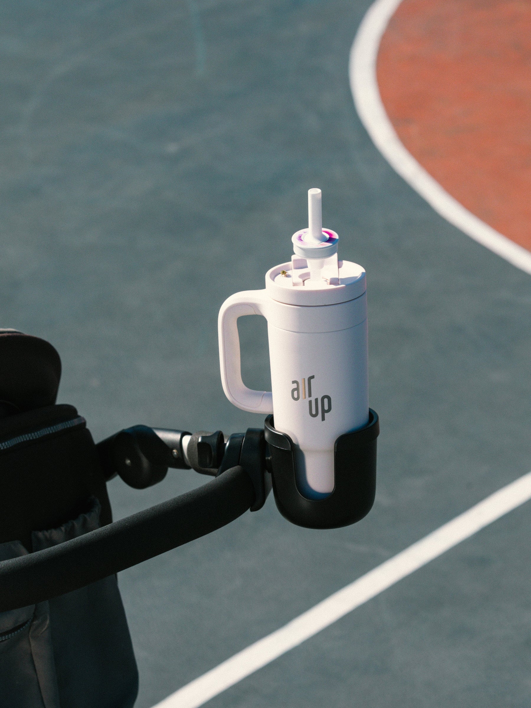 air up® Tumbler with Handle 1200 ml Creamy White