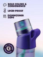 air up® Twist Pro Bottle 600 ml Purple Strike