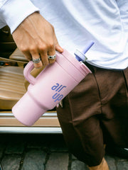 air up® Tumbler mit Griff 890 ml Pink Indigo
