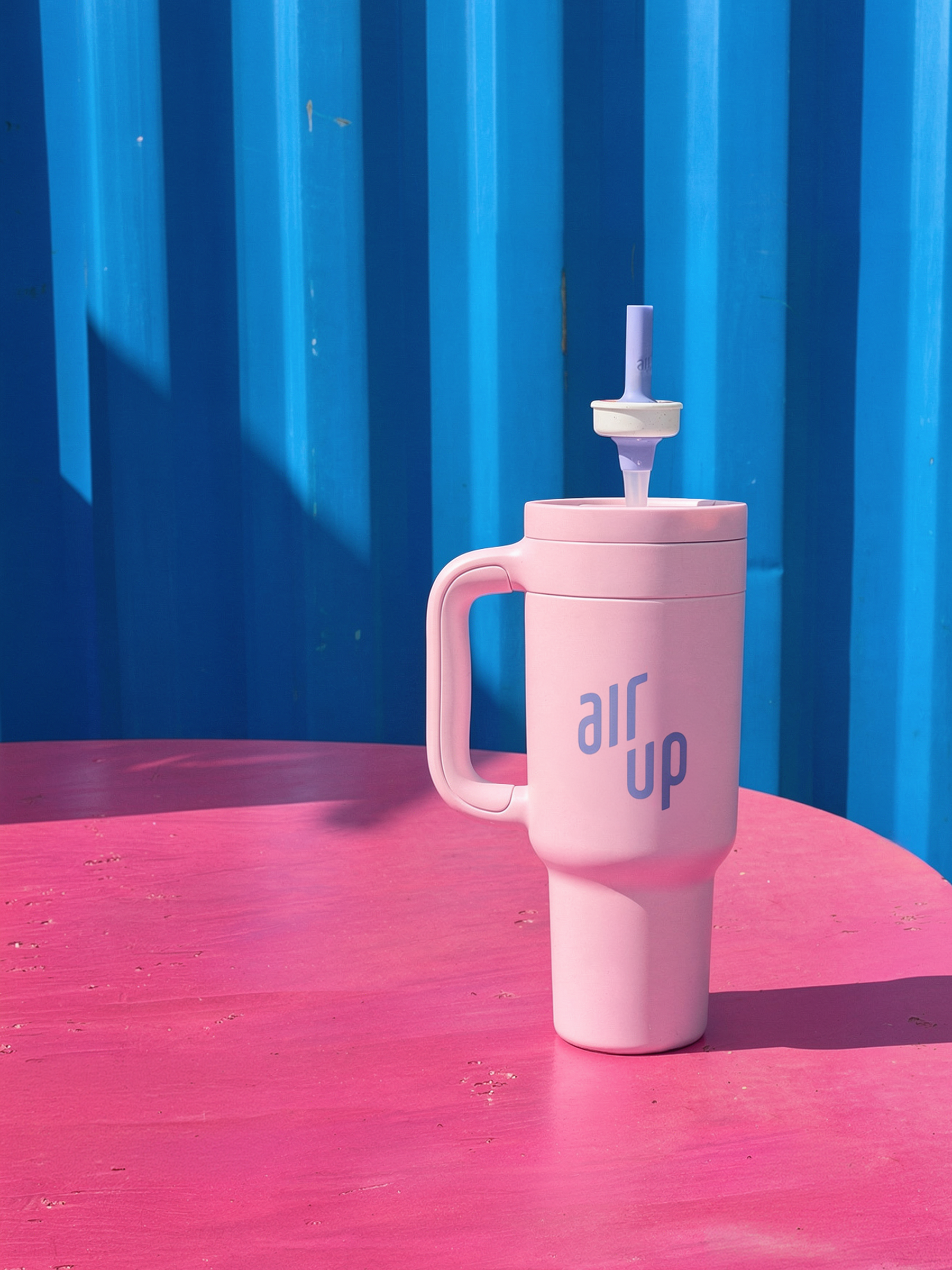 air up® Tumbler with Handle 1200 ml Pink Indigo