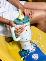 air up® Tumbler with Handle 890 ml White Spearmint