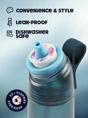 air up® Twist Pro Bottle 600 ml Stormy Blue