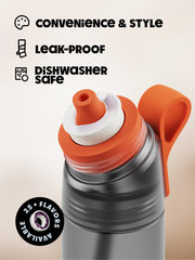 air up® Twist Pro Flasche 600 ml Charcoal Grey