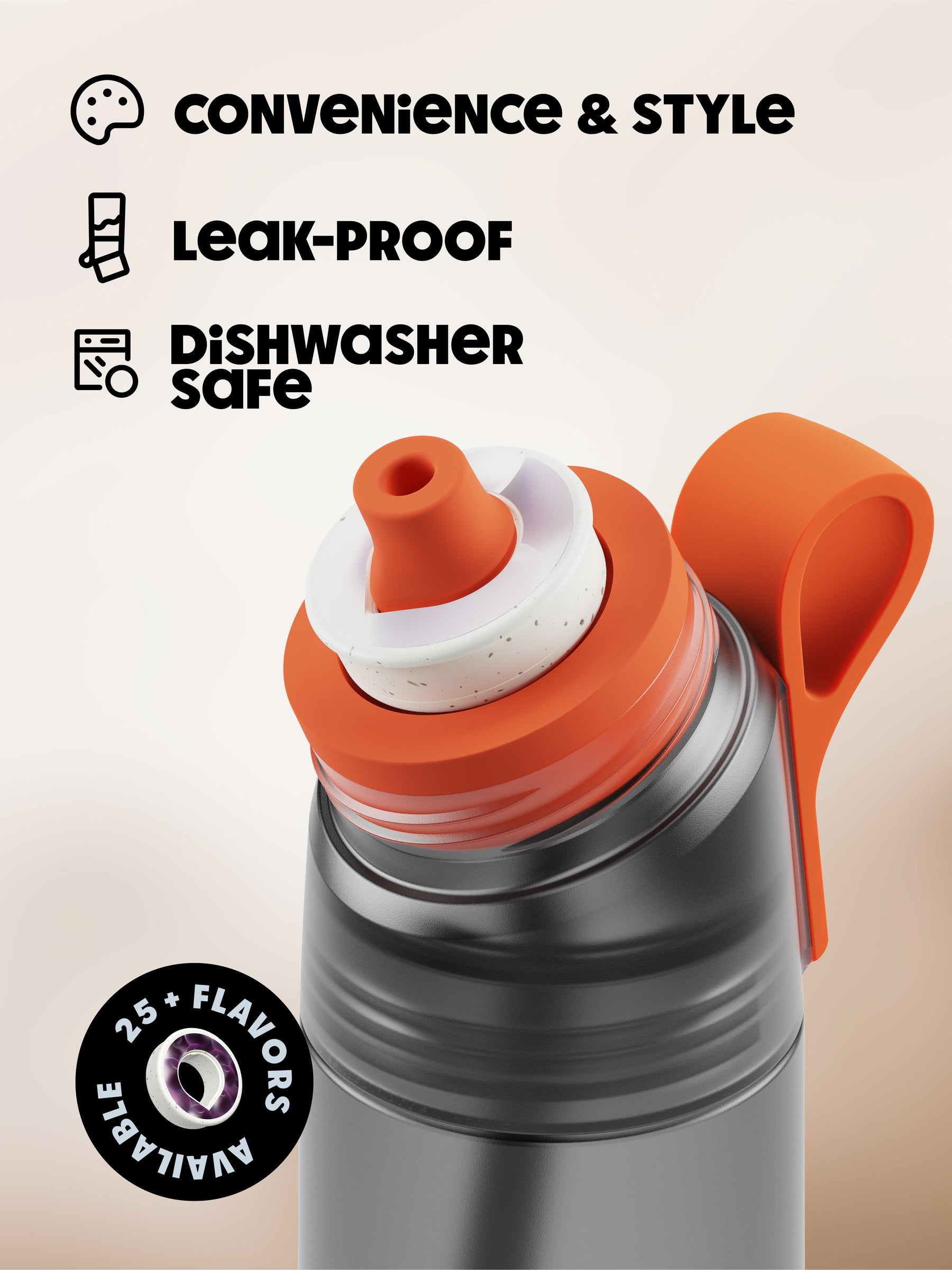 air up® Twist Pro Flasche 600 ml Charcoal Grey