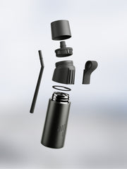 air up® Twist Pro Steel Flasche 480 ml Dusky Obsidian