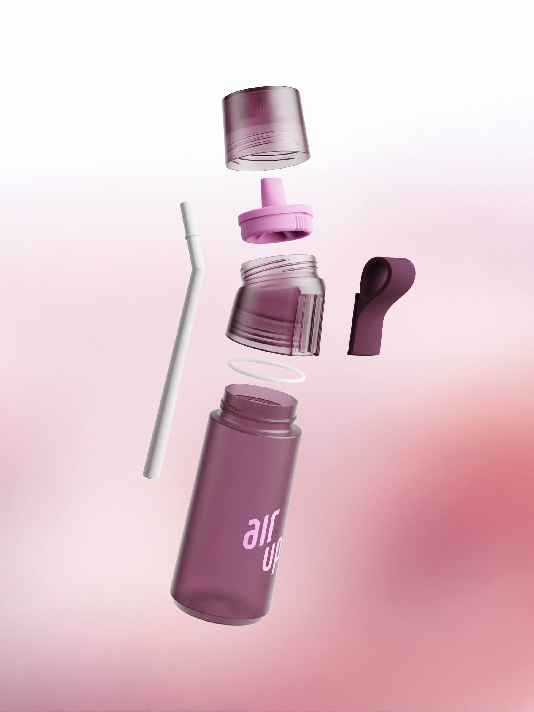 air up® Twist Pro Bottle 600 ml Berry Pink