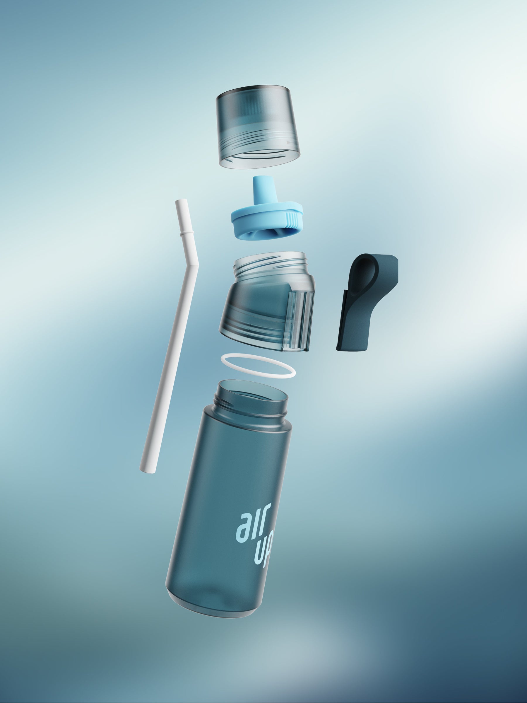 air up® Twist Pro Bottle 600 ml Stormy Blue