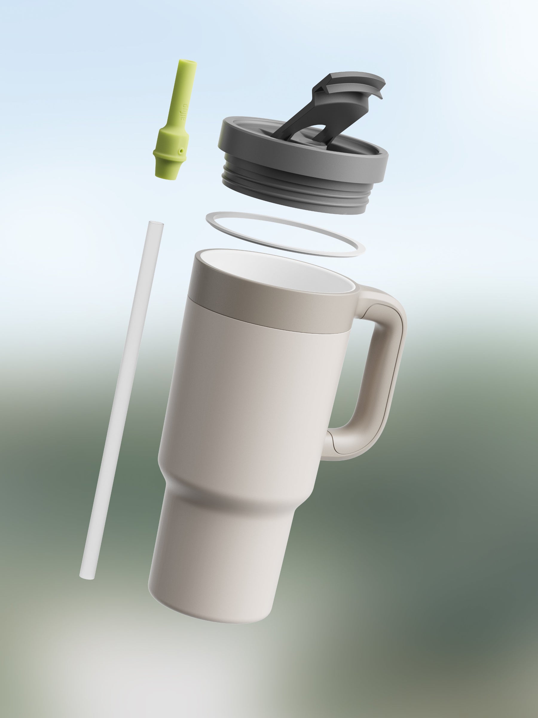 air up® Tumbler with Handle 890 ml Sandstone