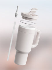 air up® Tumbler with Handle 890 ml Creamy White