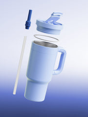 air up® Tumbler mit Griff 890 ml Blue Cornflower