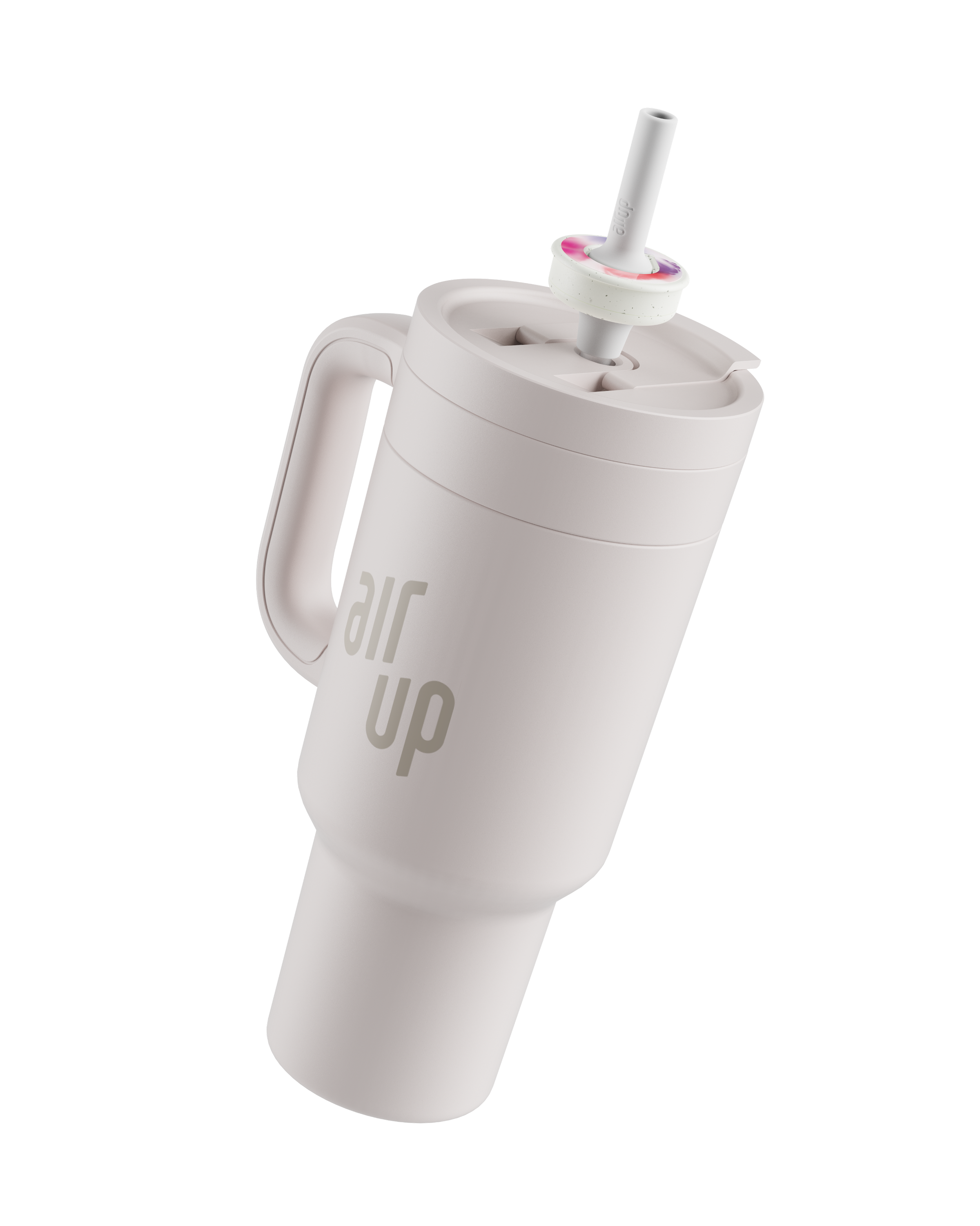 air up® Tumbler with Handle 1200 ml Creamy White