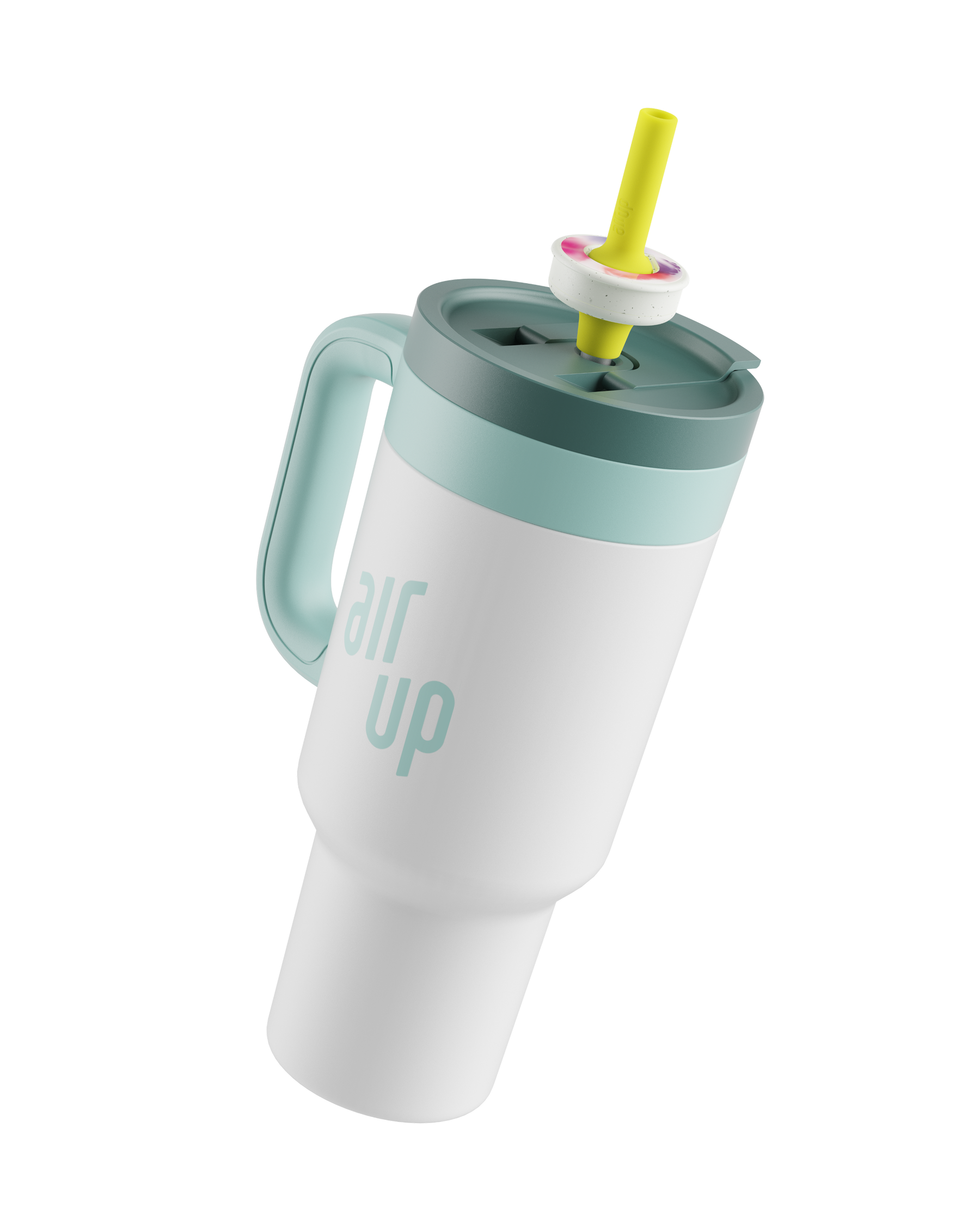 air up® Tumbler with Handle 1200 ml White Spearmint