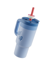 air up® Tumbler with Handle 890 ml Dusky Blue